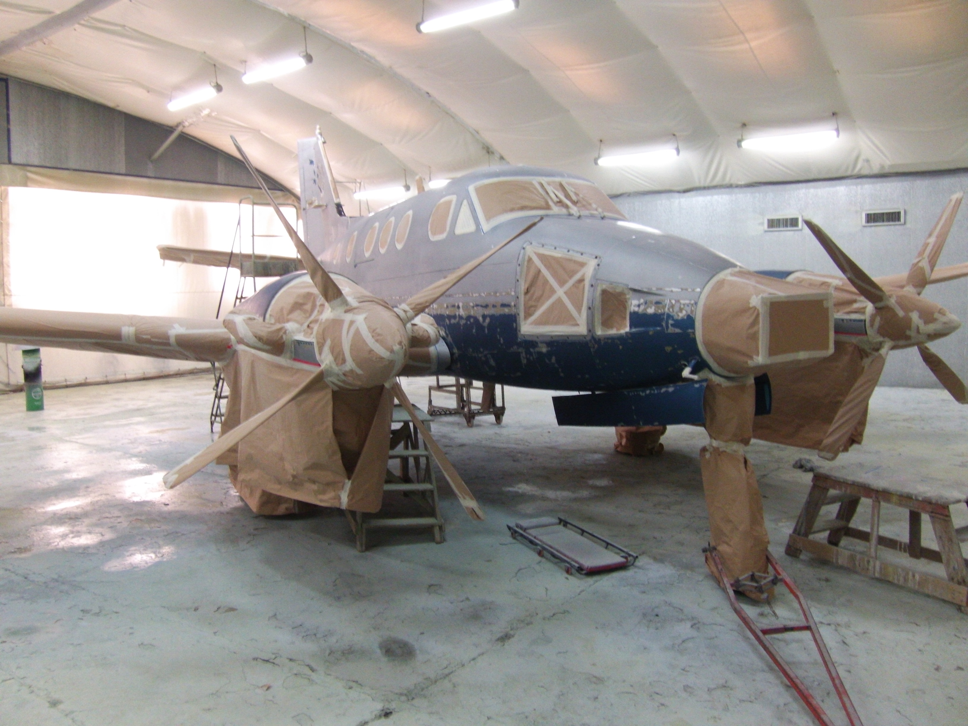 Airtime Paint facility at Bournemouth Airport