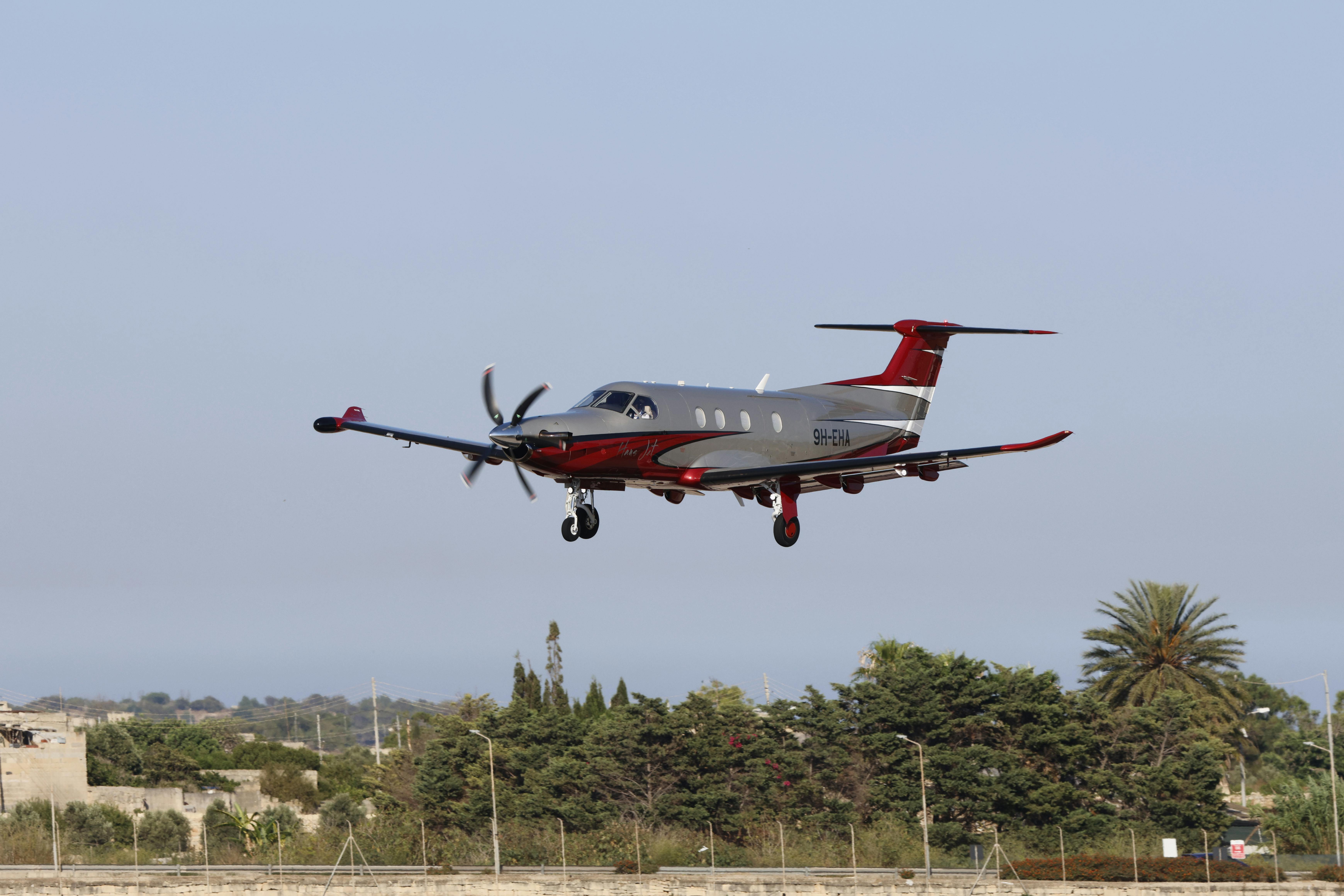 Business jet respray in progress