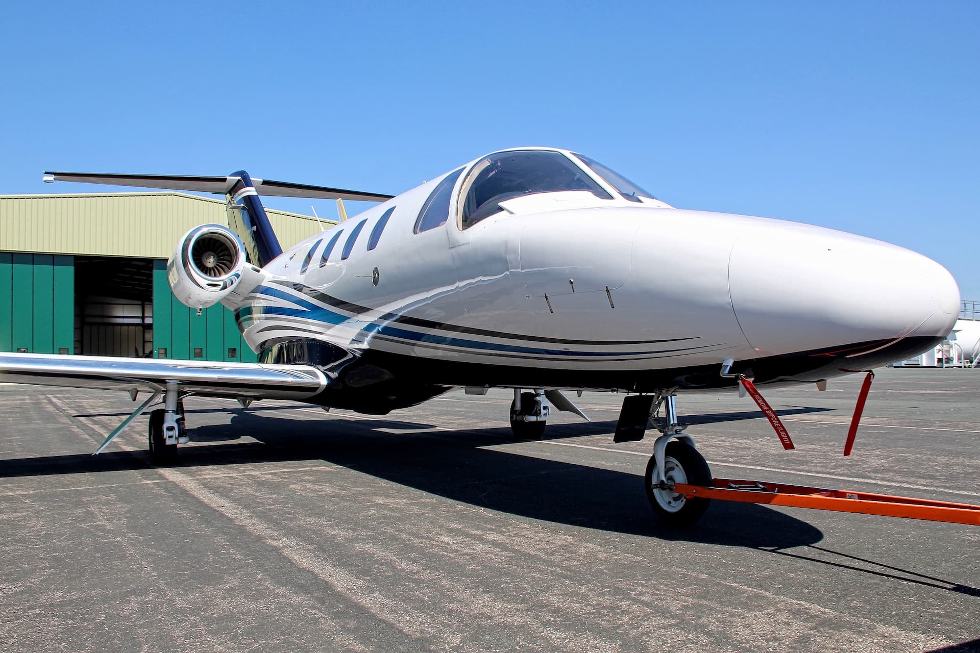 Business jet painted by Airtime Paint